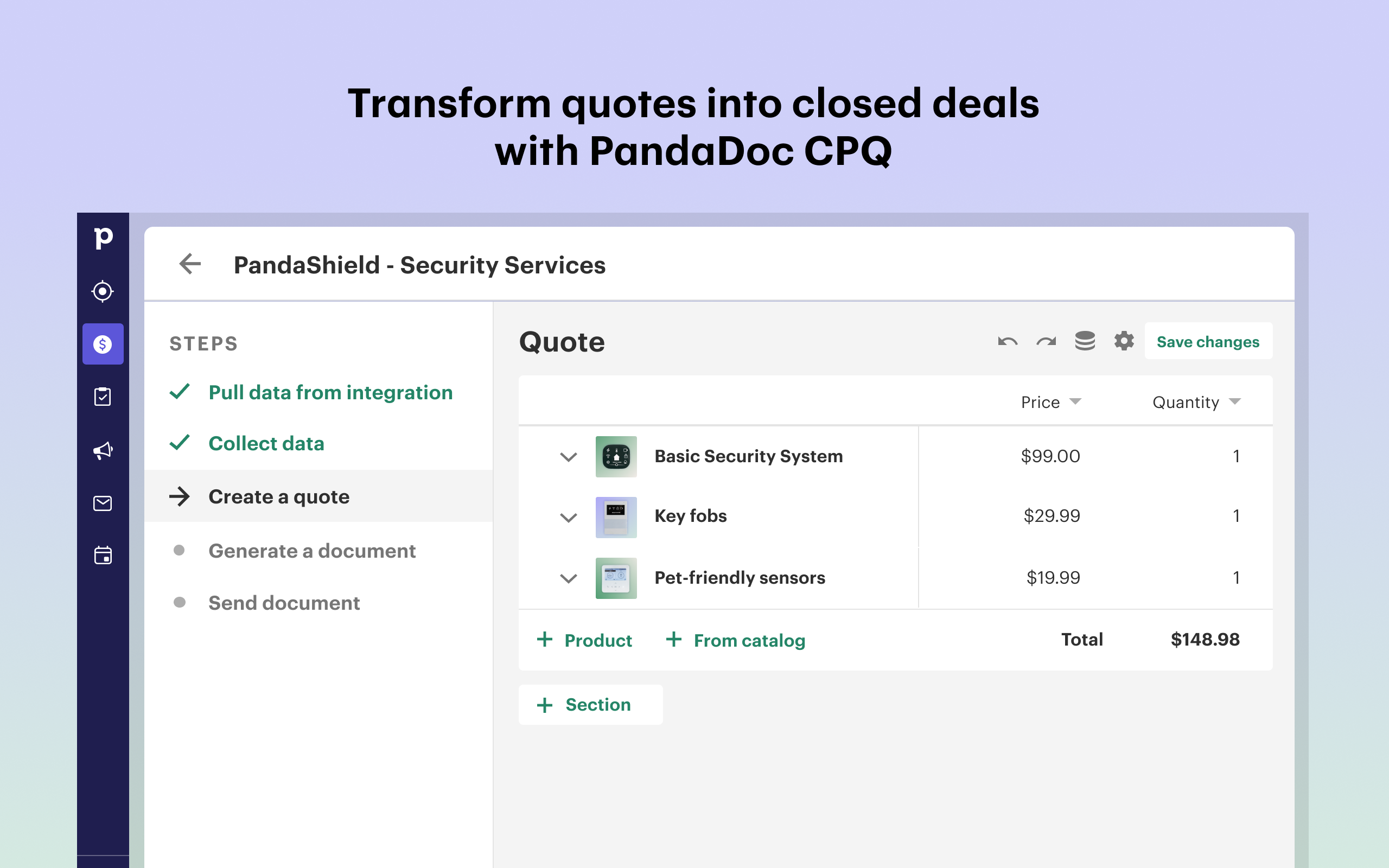 App screenshot